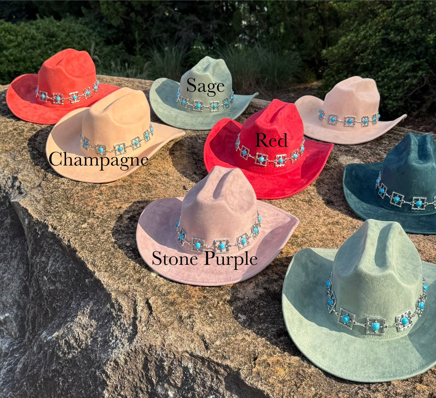 Premium Parly Suede pinched Cowboy Hat-1