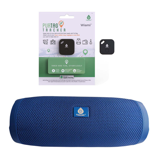 Pursonic Wireless Audio & Smart Tracking Essentials – Speaker and Purtag Bundle-0