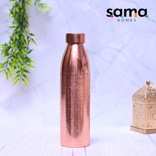 Handcrafted Copper Bottle for Health | Leakproof, Durable, and Elegant-0