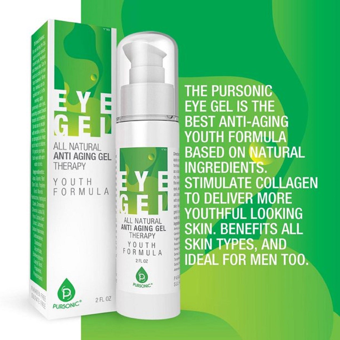All  Natural Professional Anti Aging Eye Gel 2 Oz-3